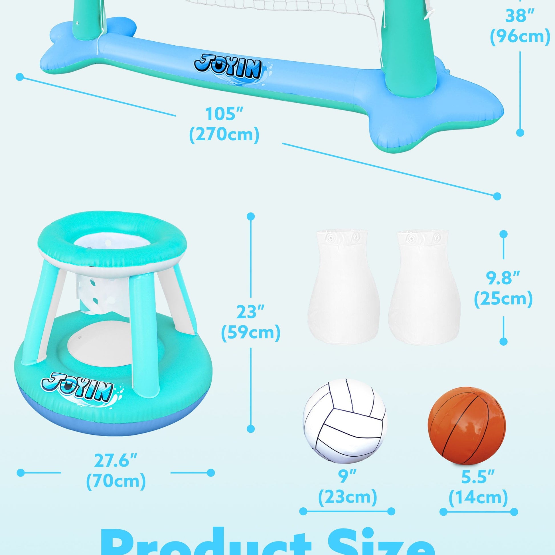 Inflatable Pool Game Set