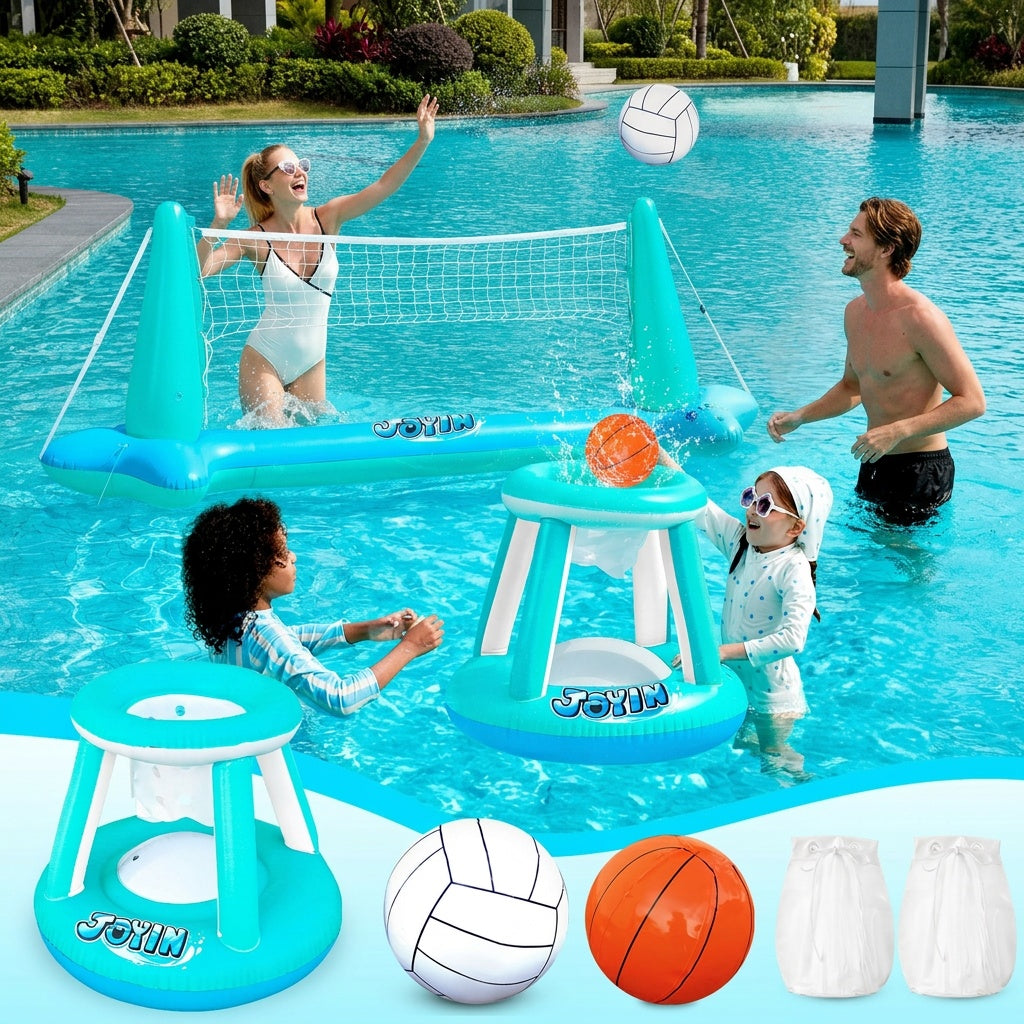 Inflatable Pool Game Set